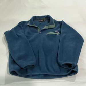 Patagonia Teal Fleece Pullover